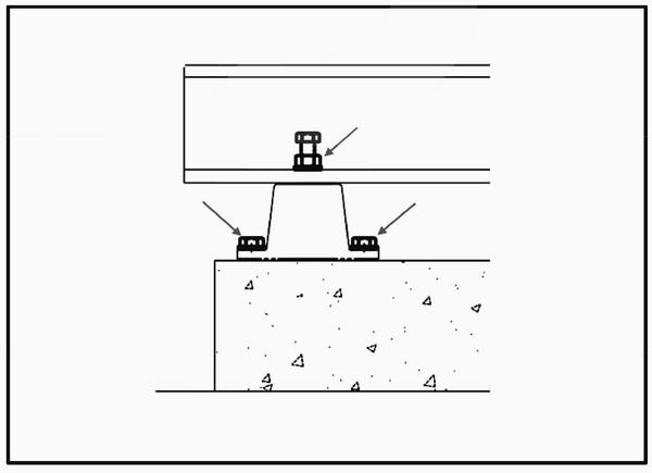 JDF橡膠減振器的安裝說(shuō)明以及圖紙 JDF橡膠減振器的安裝說(shuō)明以及圖紙