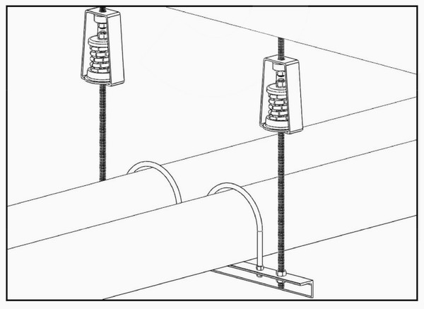 ZTY型彈簧減振器安裝說明/圖紙介紹 ZTY型彈簧減振器安裝說明/圖紙介紹