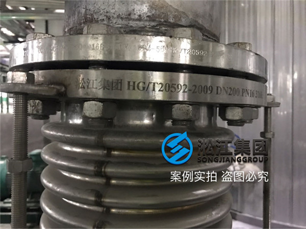 DN200波紋補償器 PN16 316L 現場檢測 DN200波紋補償器 PN16 316L 現場檢測