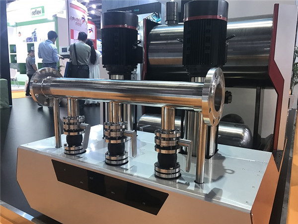 無負壓供水系統(tǒng)橡膠軟接頭這樣安裝可以嗎？